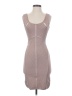 Bebe Chevron-herringbone Tan Cocktail Dress Size S - photo 1