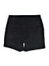 d.jeans Solid Black Denim Shorts Size 6 - photo 2