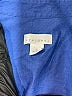 Talora Blue 3/4 Sleeve Button-Down Shirt Size L - photo 7