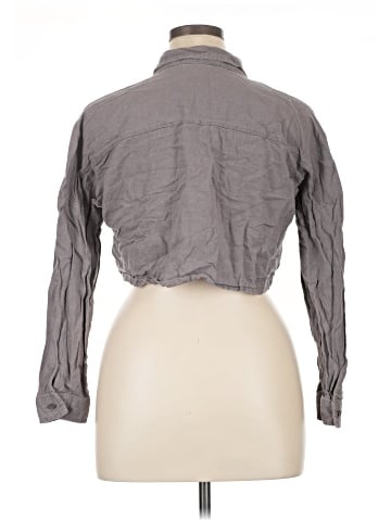 Ci Sono 3/4 Sleeve Button-Down Shirt (view 2)