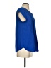 Daniel Rainn 100% Polyester Blue Short Sleeve Blouse Size S - photo 4
