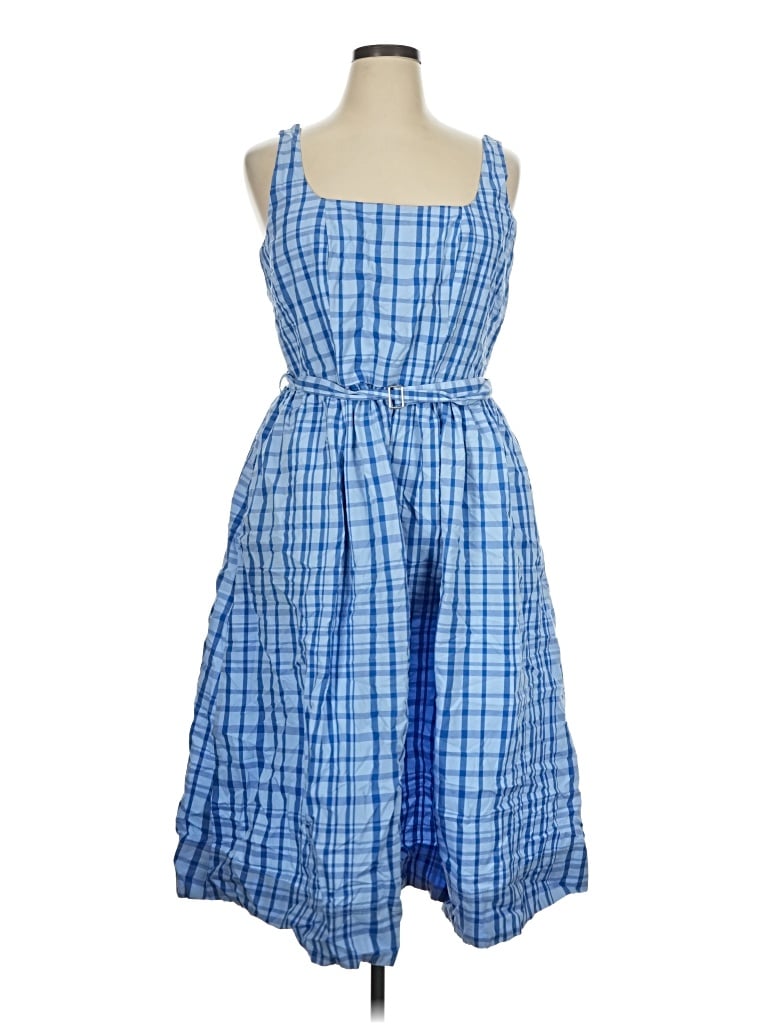 Pre-owned Free Assembly Casual Dress In Blue