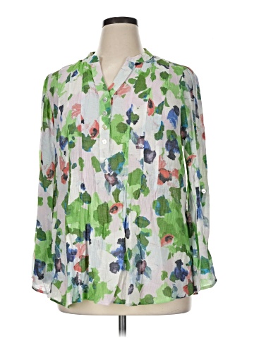 Zac & Rachel 3/4 Sleeve Blouse (view 1)