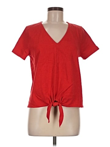 J.Crew Factory Store Short Sleeve Top (view 1)