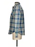Vineyard Vines 100% Polyester Plaid Blue Long Sleeve Blouse Size 4 - photo 5