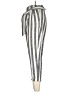 Bershka Stripes Silver Casual Pants Size M - photo 5