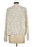 Timing Tweed White Pullover Sweater Size L - photo 2