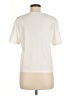 Milly Ivory Short Sleeve Top Size M - photo 2