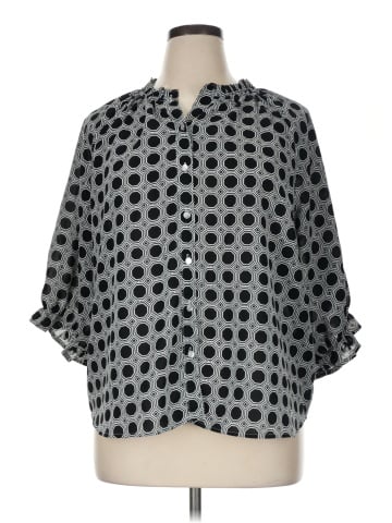 Ruby Rd. 3/4 Sleeve Blouse (view 1)