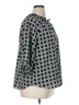 Ruby Rd. 100% Polyester Polka Dots Gray 3/4 Sleeve Blouse Size XL - photo 4