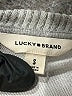 Lucky Brand Stars Gray Pullover Sweater Size S - photo 7