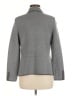 Talbots 100% Wool Houndstooth Gray Wool Blazer Size Med Petite - photo 2