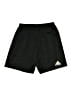 Adidas 100% Polyester Solid Black Athletic Shorts Size XL - photo 1