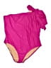 J.Crew Color Block Pink One Piece Swimsuit Size 22 - photo 1