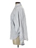 Max Studio Stripes Gray Long Sleeve Blouse Size L - photo 5
