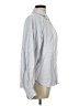 Max Studio Stripes Gray Long Sleeve Blouse Size L - photo 4