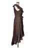 Max Studio Paisley Brown Casual Dress Size L - photo 4
