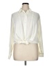 Nine West 100% Polyester Ivory Long Sleeve Blouse Size XL - photo 1