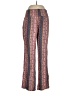 Three Dots Print Pink Casual Pants Size M - photo 1
