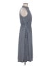 Anne Klein Polka Dots Gray Casual Dress Size 6 - photo 4