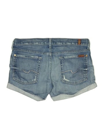 7 For All Mankind Denim Shorts (view 2)