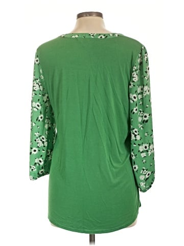 Market and Spruce 3/4 Sleeve Blouse (view 2)