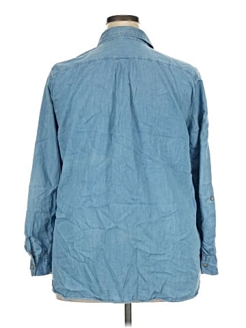 Eddie Bauer Long Sleeve Button-Down Shirt (view 2)