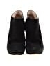 Prada 100% Suede Black Ankle Boots Size EU 38 1/2 - photo 2