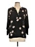 Daniel Rainn Black 3/4 Sleeve Blouse Size L - photo 1