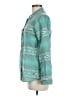 Ariat 100% Cotton Chevron-herringbone Teal Long Sleeve Button-Down Shirt Size M - photo 5
