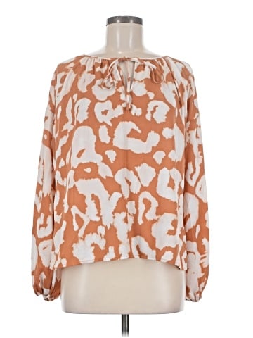 Elizabeth and James Long Sleeve Blouse (view 1)
