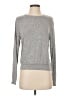 Gaze Metallic Silver Pullover Sweater Size S - photo 1