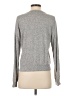 Gaze Metallic Silver Pullover Sweater Size S - photo 2
