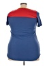 Lularoe Color Block Yellow Blue Short Sleeve T-Shirt Size 2X - photo 2