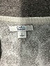 Croft & Barrow Animal Print Silver Pullover Sweater Size L - photo 4