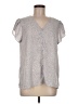Fun2Fun Gray Short Sleeve Blouse Size M - photo 1