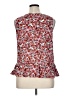 CAbi 100% Polyester Red Sleeveless Blouse Size XL - photo 2