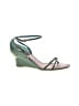 Louis Vuitton Color Block Green Wedges Size EU 36 - photo 1