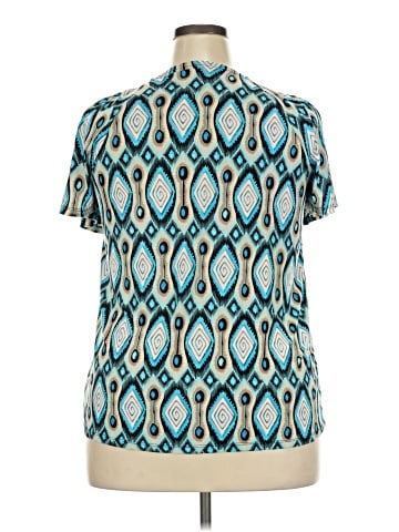 Valerie Stevens Short Sleeve Blouse (view 2)