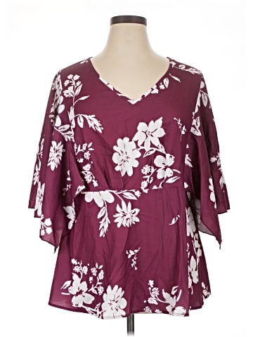 BLOOMCHIC 3/4 Sleeve Blouse (view 1)