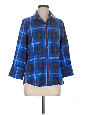 Gretchen Scott Designs 3/4 Sleeve Blouse (view 1)