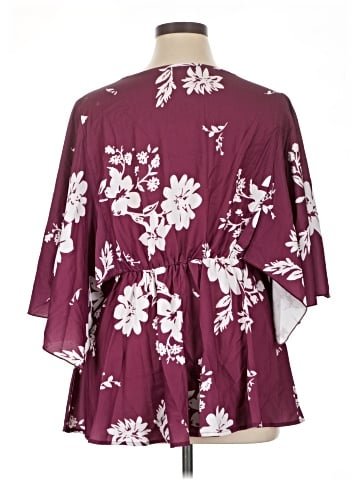 BLOOMCHIC 3/4 Sleeve Blouse (view 2)