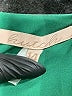 Hutch 100% Polyester Tropical Green Teal Cocktail Dress Size 14 - photo 7