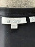 Chico's Black 3/4 Sleeve Top Size XL - photo 7