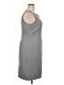 Kasper Solid Gray Casual Dress Size 18 - photo 4
