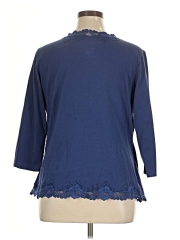 Coldwater Creek 3/4 Sleeve Blouse (view 2)