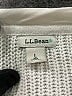 L.L.Bean 100% Cotton Ivory Cardigan Size L - photo 7