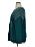Alfani Teal Pullover Sweater Size 1X - photo 5