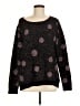 Apt. 9 Polka Dots Black Pullover Sweater Size M - photo 1