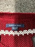 American Eagle Outfitters Stripes Burgundy Pullover Sweater Size XS - photo 7